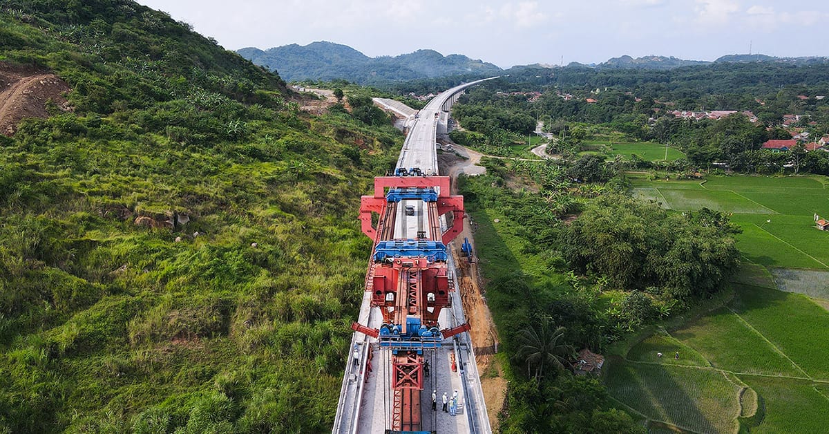Imagen de archivo de la construcción de una carretera en Sudáfrica dentro la Franja y la Ruta. Foto: sarf.org.za