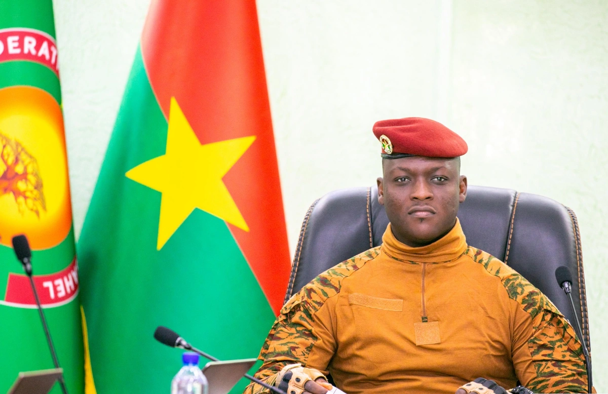 Imagen de archivo de Ibrahim Traoré. Foto: africaho.bj