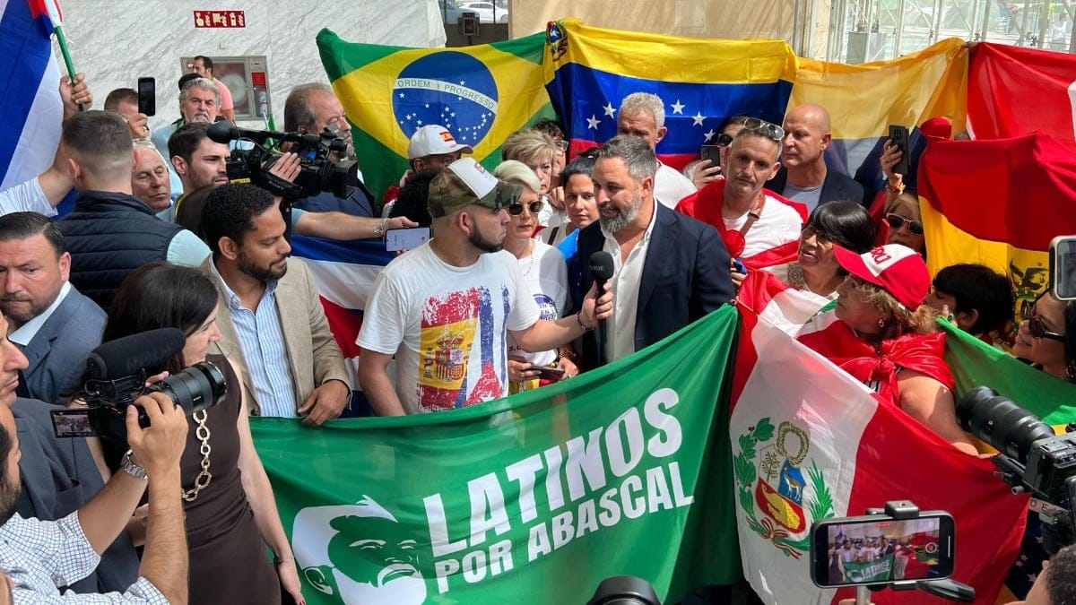 Imagen de archivo de 'Latinos por Abascal'. Foto: Santiago Abascal