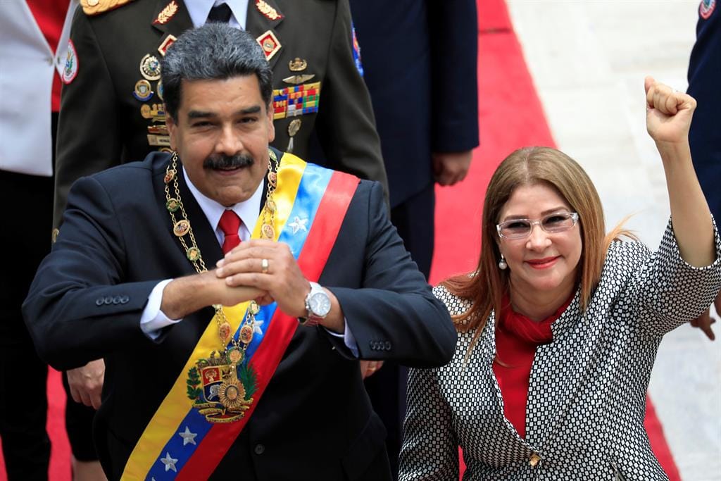 Imagen de archivo de Nicolás Maduro y Cilia Flores. Foto: notimerica.com