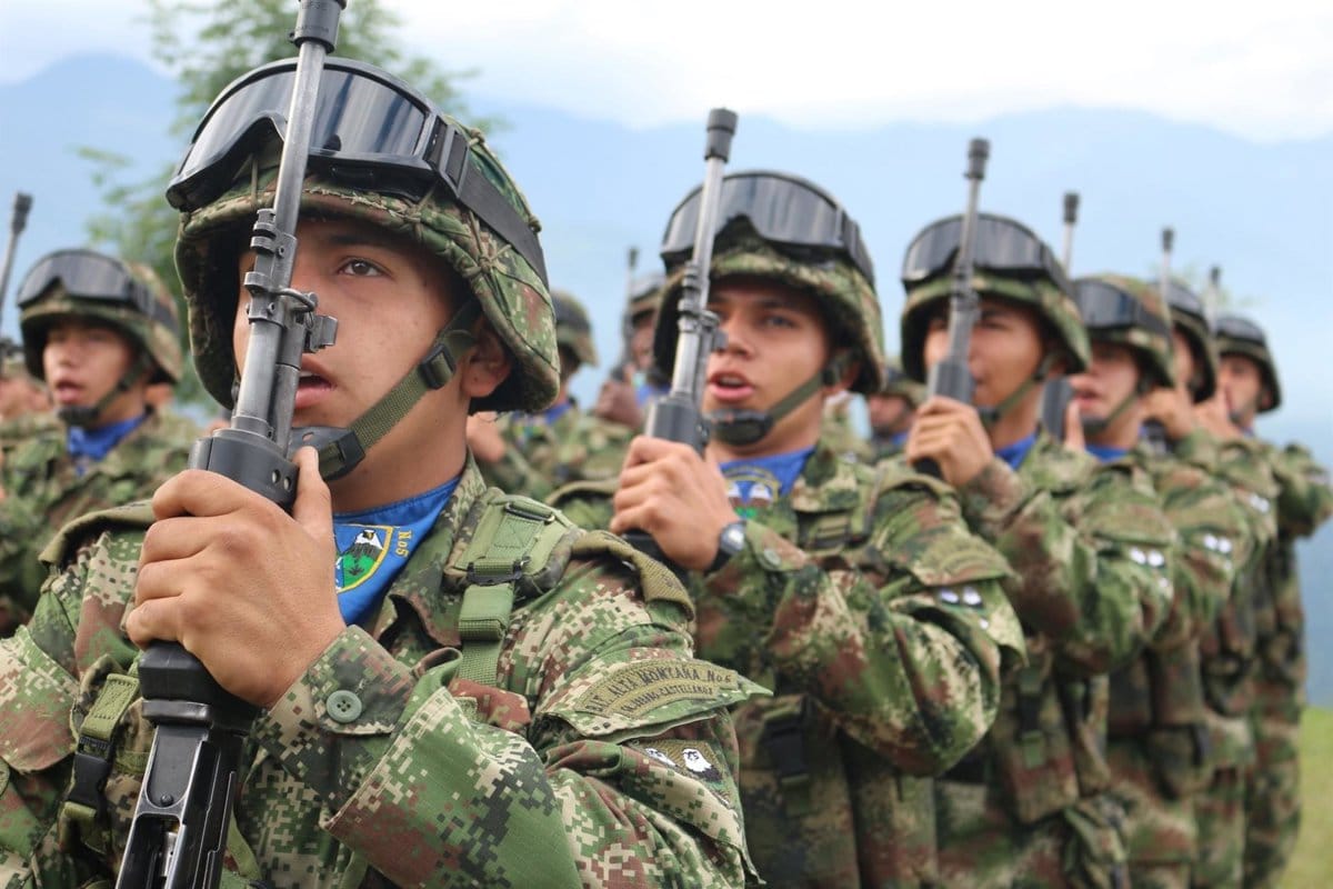 Imagen de archivo de militares colombianos. Foto: notimerica.com