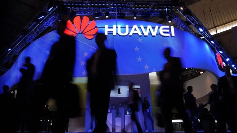 Imagen de archivo de un stand de Huawei. Foto: vía empresashoje.pt
