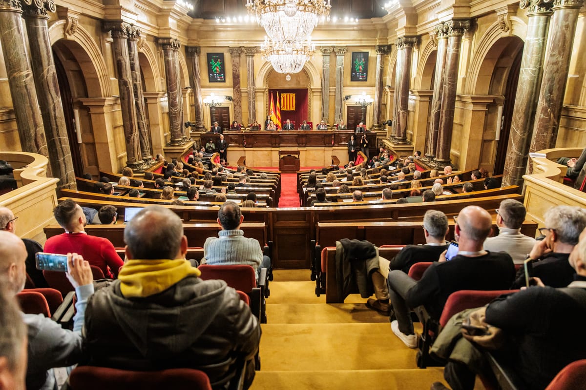 Imagen de archivo del Parlament de Catalunya. Foto: Sergi Ramos Ladevesa/Parlament de Catalunya