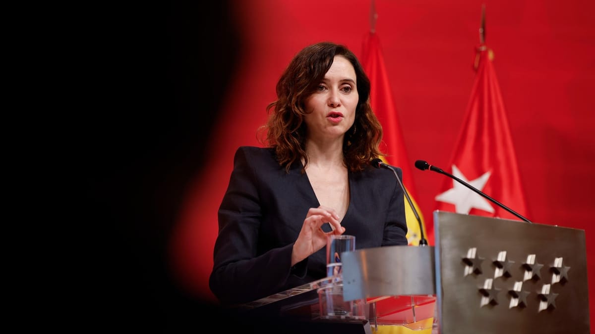 Imagen de archivo de Isabel Díaz Ayuso, presidenta de la Comunidad de Madrid. Foto: EFE