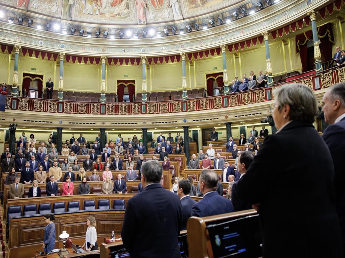 Imagen de archivo de la sesión plenaria del Congreso del 10 de febrero de 2026. Foto: congreso.es