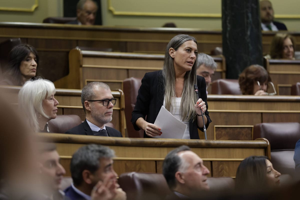Miriam Nogueras i Camero, portavoz del Grupo Junts per Catalunya. Foto: congreso.es