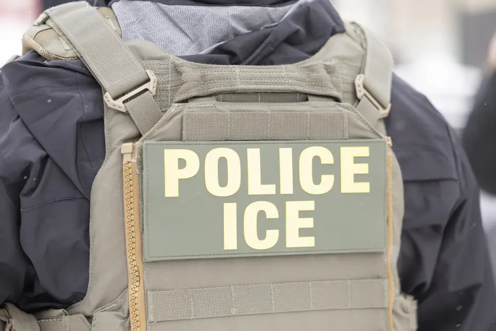 Imagen de archivo de un agente de ICE. Foto: Anadolu/Anadolu via Getty Images