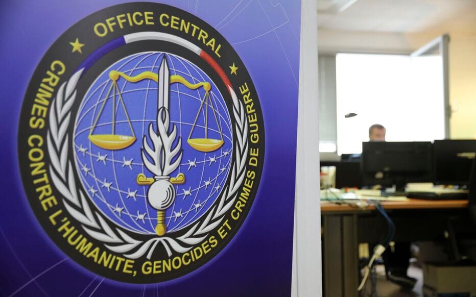 Imagen de archivo de la Oficina Central de Lucha contra los Crímenes contra la Humanidad y los Crímenes dde Odio. Foto: LP/Philippe de Poulpiquet