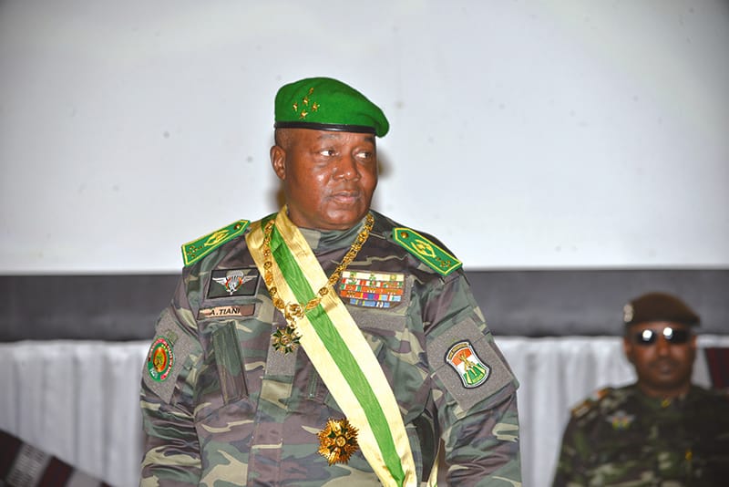 El general Abdourahamane Tiani, líder de la junta militar de Níger. Foto: vía lesahel.org