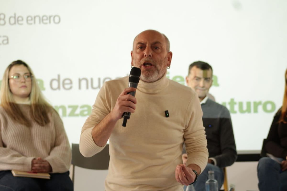Ernesto Alba, secretario general del PCE-A. Foto: @Ernesto_Alba (X)