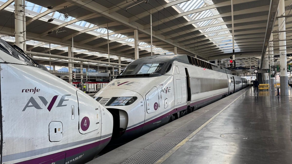 Imagen de archivo de trenes del AVE. Foto: @Renfe (X)