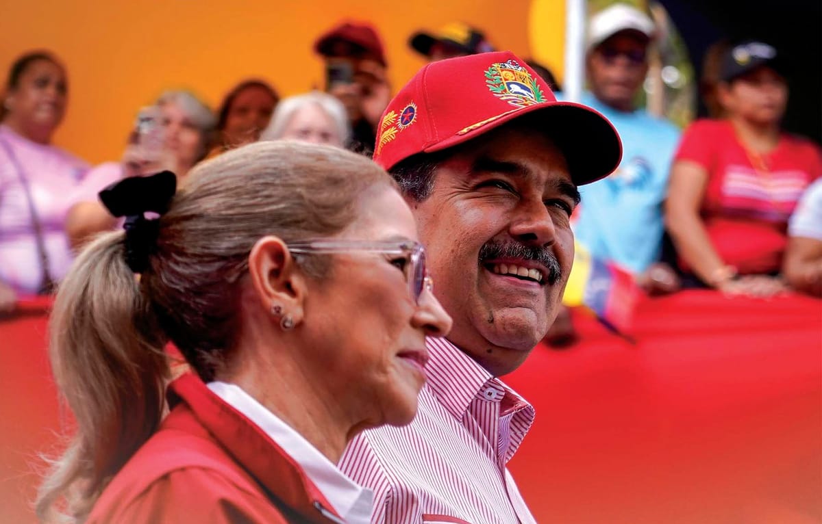 Imagen de archivo de Nicolás Maduro y Cilia Flores. Foto: @NicolasMaduro (X)