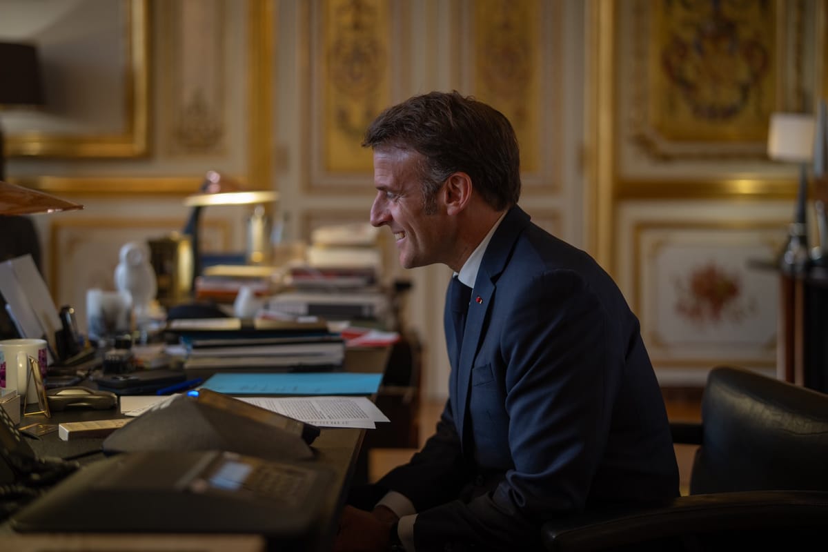Imagen de archivo del presidente francés Emmanuel Macron. Foto: @EmmanuelMacron (X)