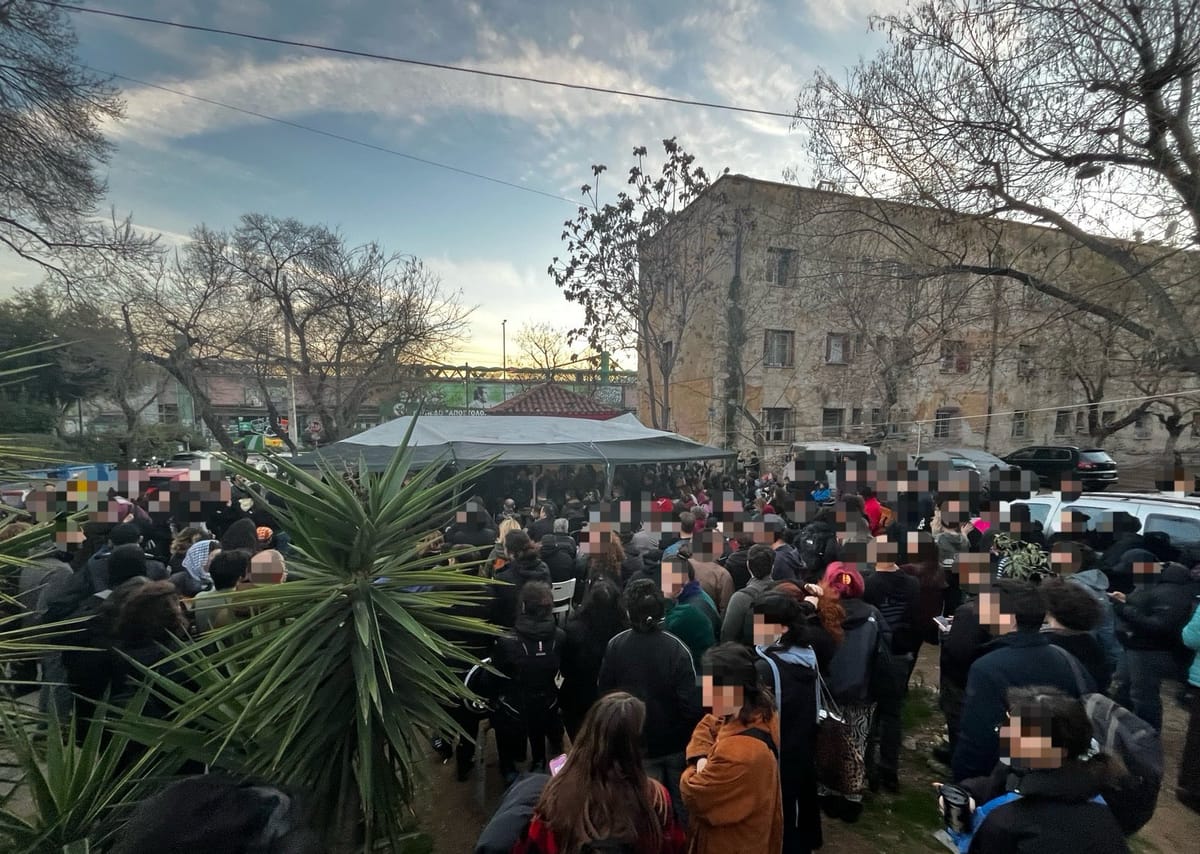 Un evento en Prosfygika (Atenas). Foto: Prosfygika
