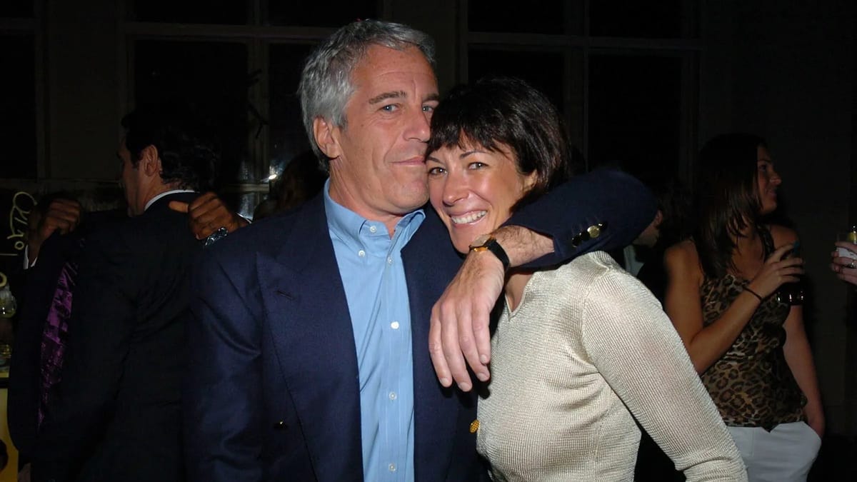 Imagen de archivo de Ghislaine Maxwell junto a Jeffrey Epstein. Foto: N/D