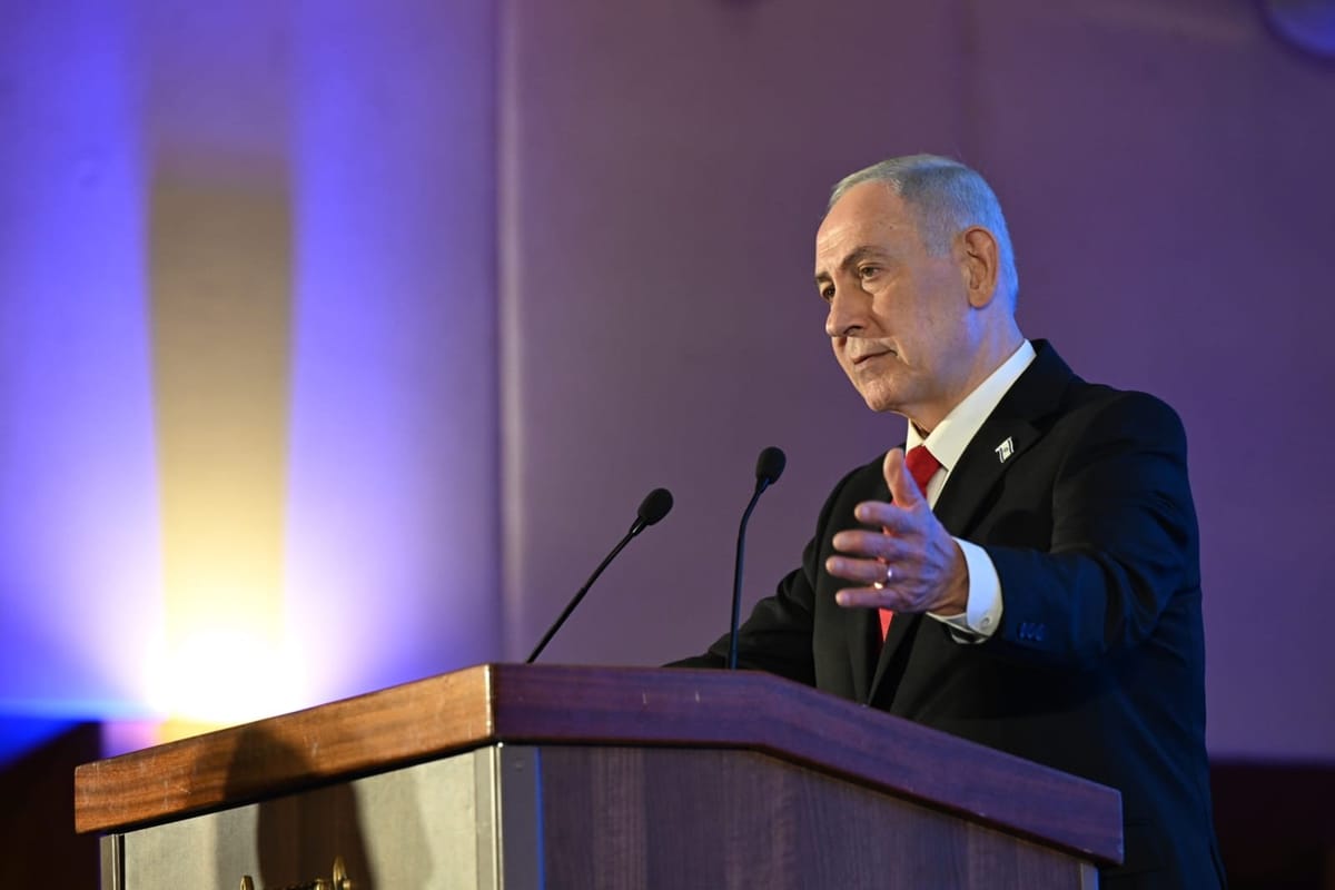 Imagen de archivo de Benjamin Netanyahu, primer ministro israelí. Foto: @IsraeliPM (X)