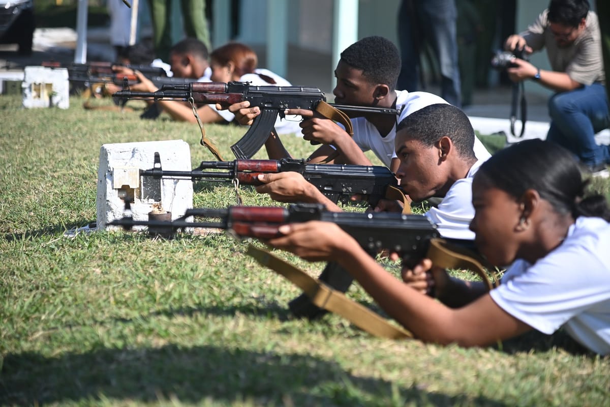 Ejercicio Demostrativo de acciones del Ministerio del Interior de Cuba. Foto: presidencia.gob.cu
