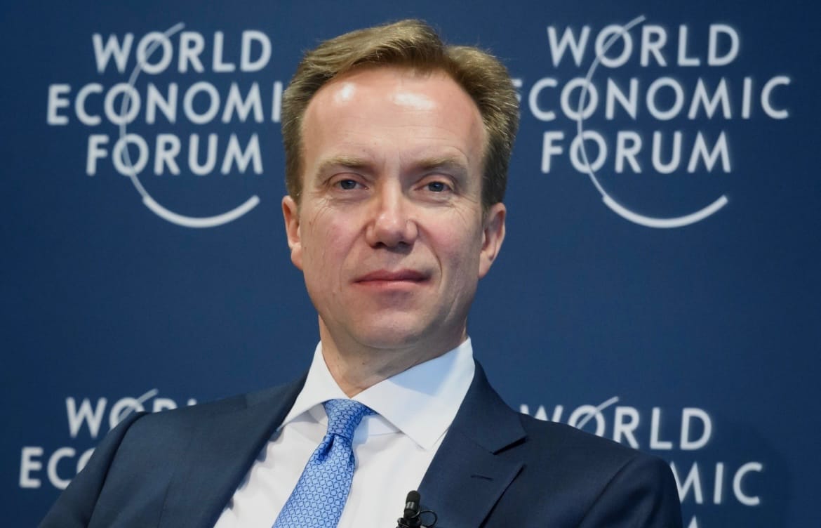 Borge Brende, presidente del Foro Económico Mundial. Foto: Reuters