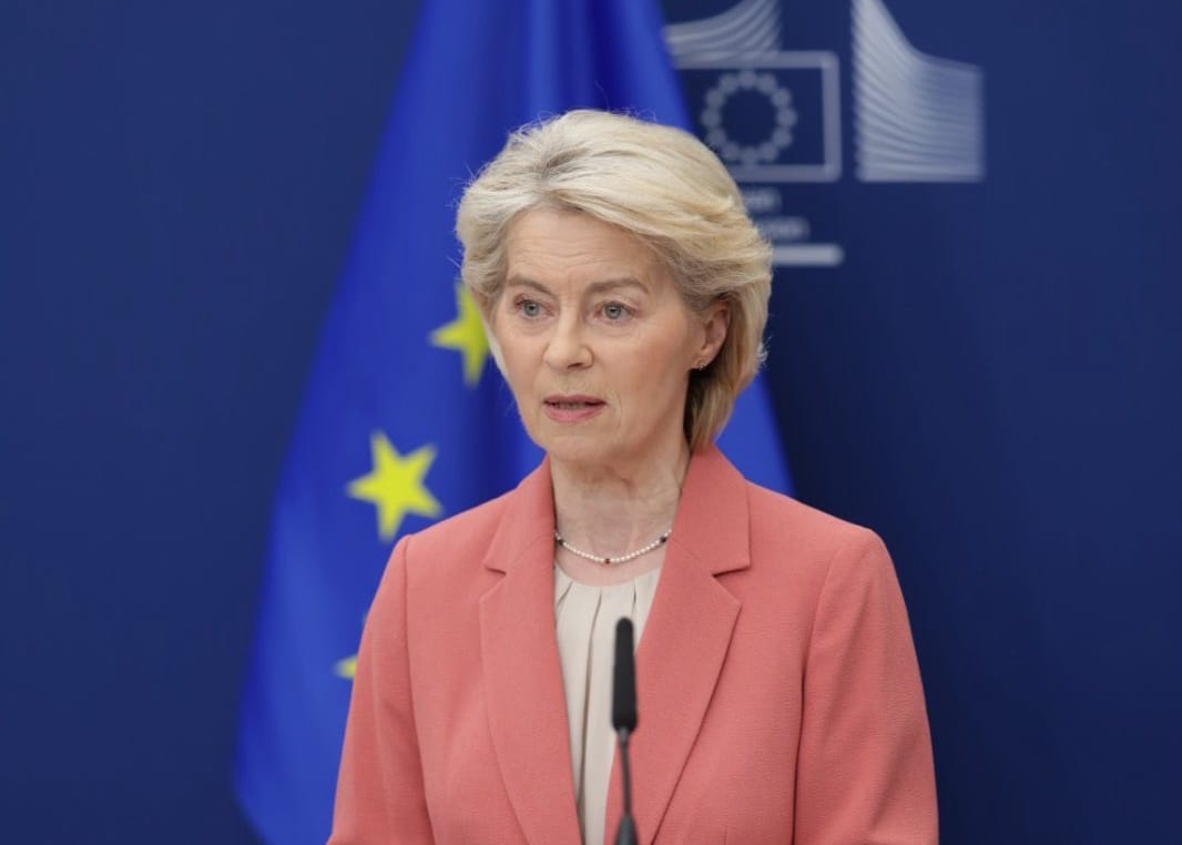 Imagen de archivo de Ursula Von der Leyen, presidenta de la Comisión Europea. Foto: @vonderleyen (X)
