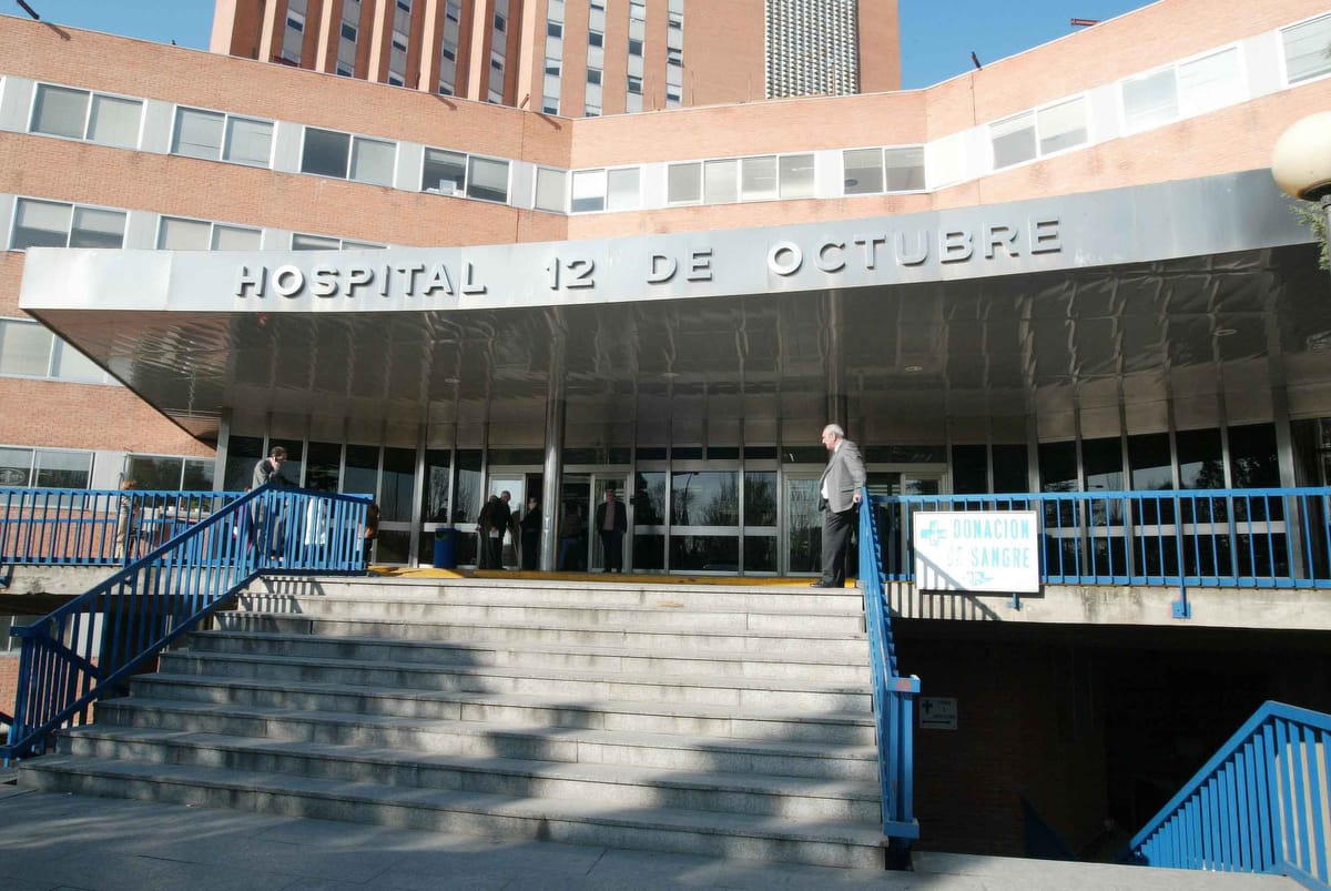 Imagen de archivo del Hospital 12 de octubre. Foto: Comunidad de Madrid