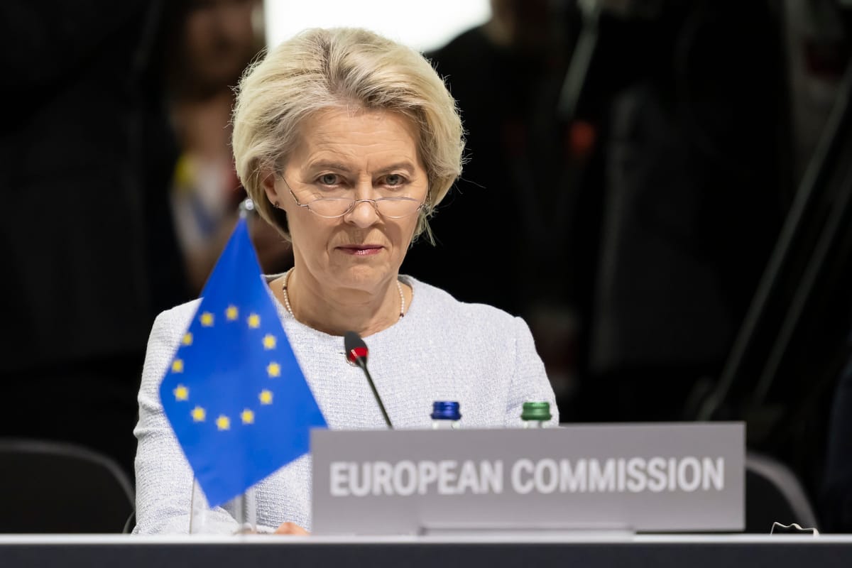 Imagen de archivo de Ursula Von der Leyen. Foto: KEYSTONE/EDA/POOL/Alessandro della Valle