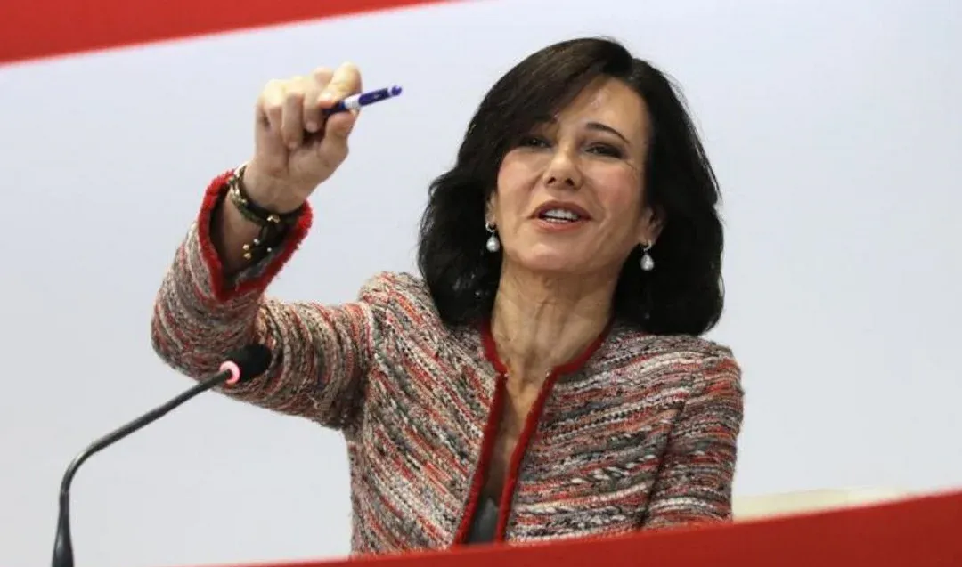 Imagen de archivo de Ana Patricia Botín, presidenta del Banco Santander. Foto: larepublica.co