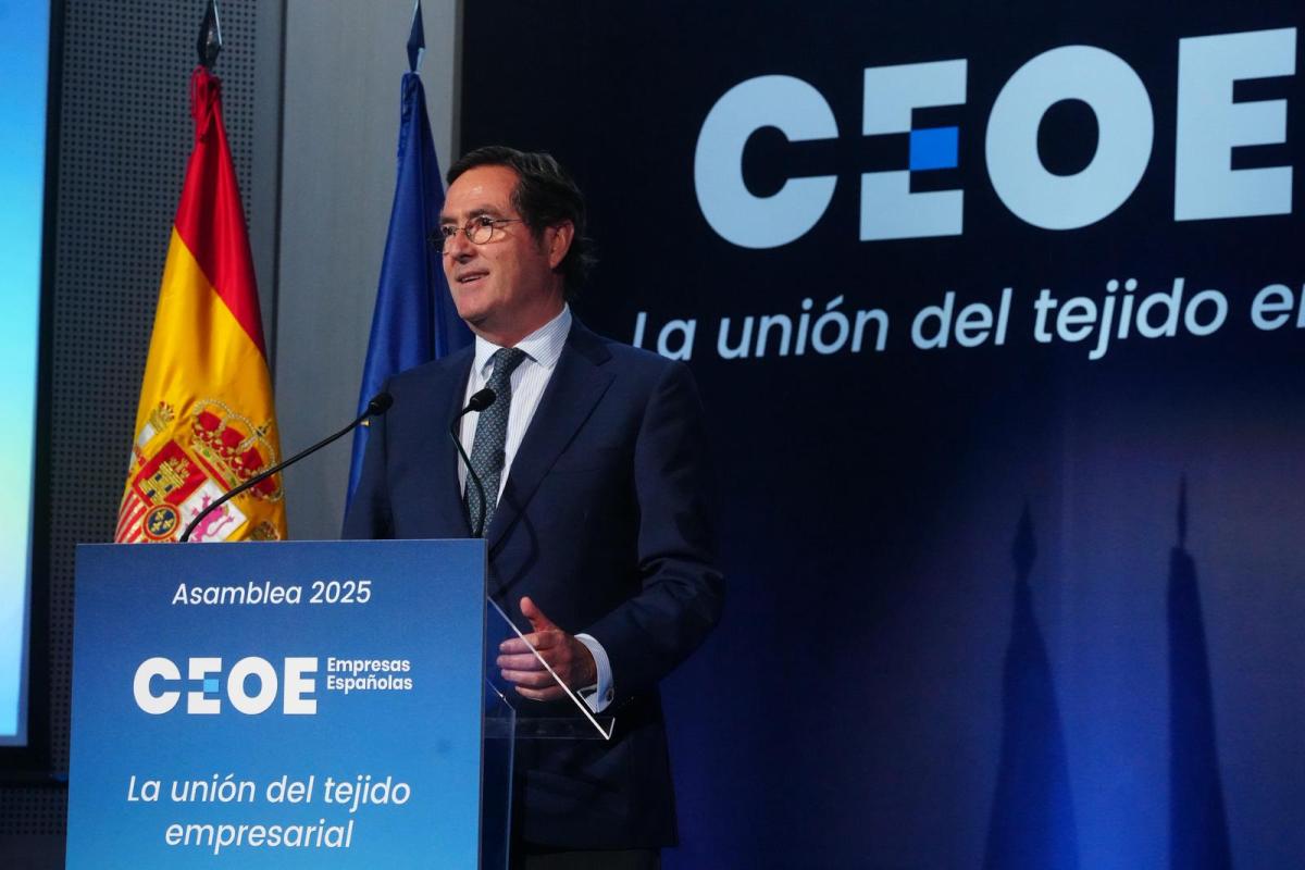 Antonio Gramendi, presidente de la CEOE. Foto: ceoe.es