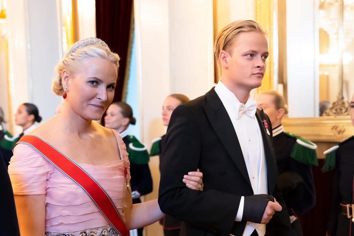 Mette-Marit y Marius Borg Høiby, princesa heredera de noruega y su hijo. Foto: gala.de