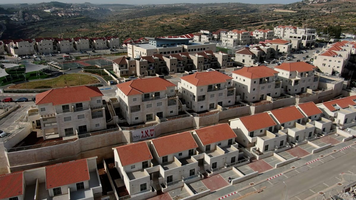 Imagen de archivo de un asentamiento de colonos en "Efrat". Foto: ImageBank4u/Shutterstock