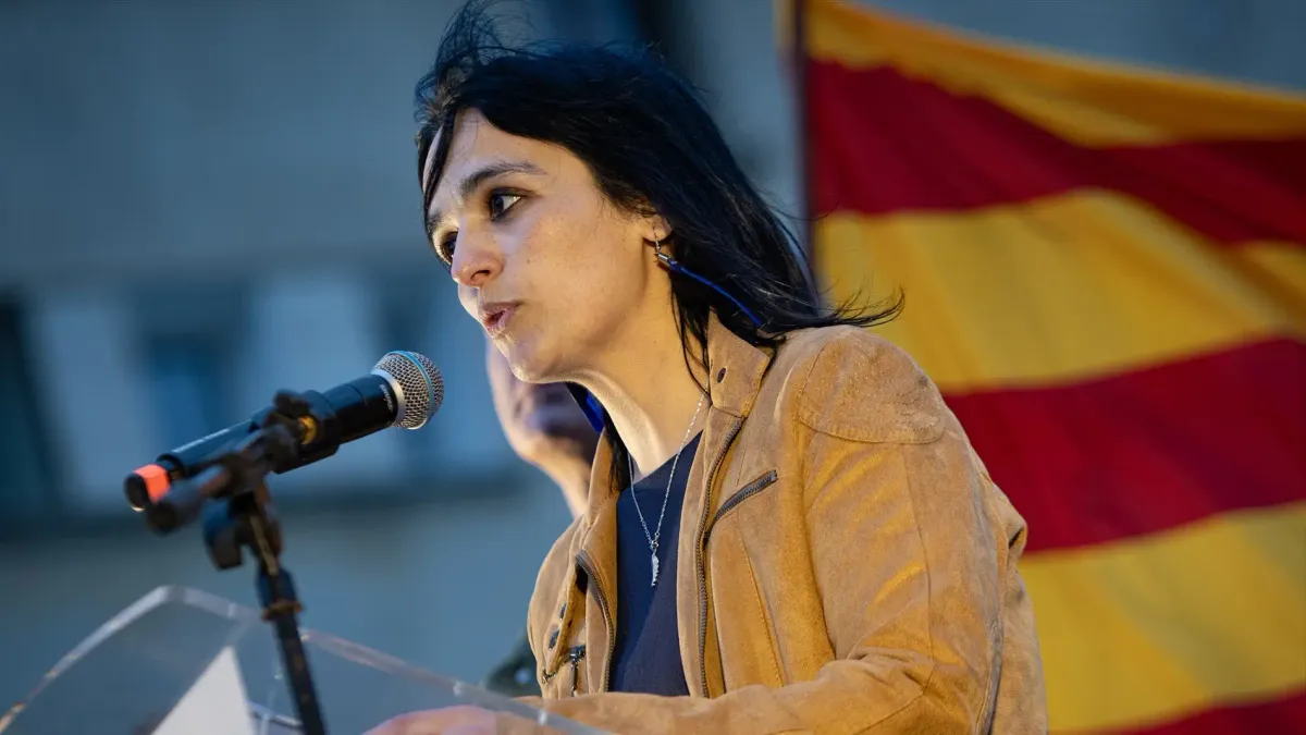 Imagen de archivo de Sílvia Orriols, líder de Aliança Catalana. Foto: Europa Press