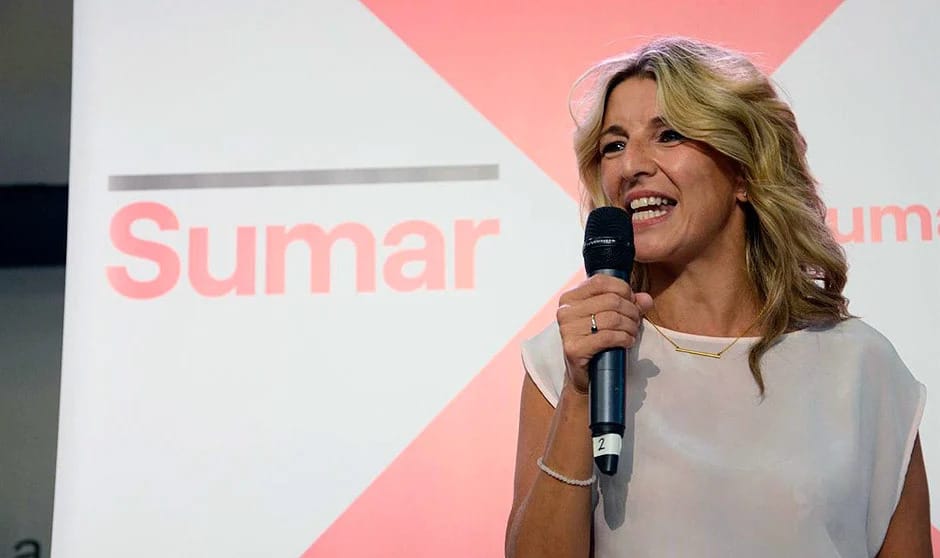 Imagen de archivo de Yolanda Díaz, vicepresidenta segunda y ministra de Trabajo del Gobierno español y fundadora de Sumar. Foto: N/D