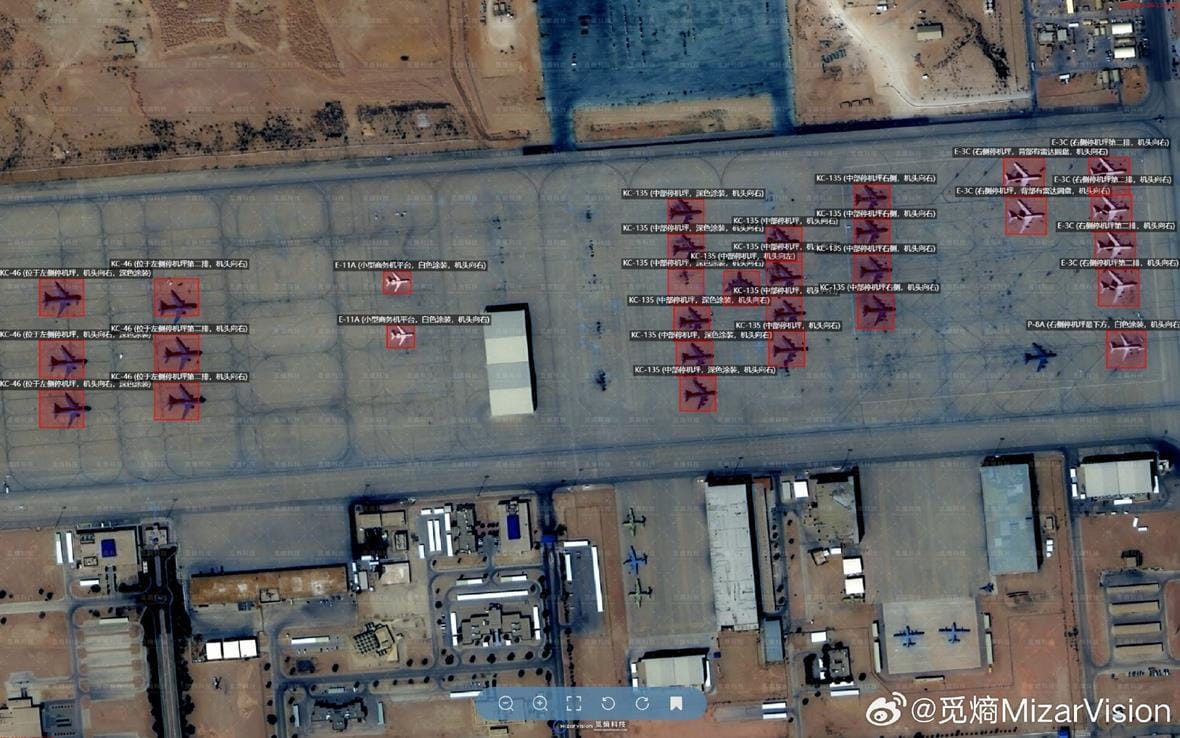 EE.UU. acusa a Rusia de ayudar a Irán a atacar sus bases y China refuerza el “escudo” satelital de Teherán