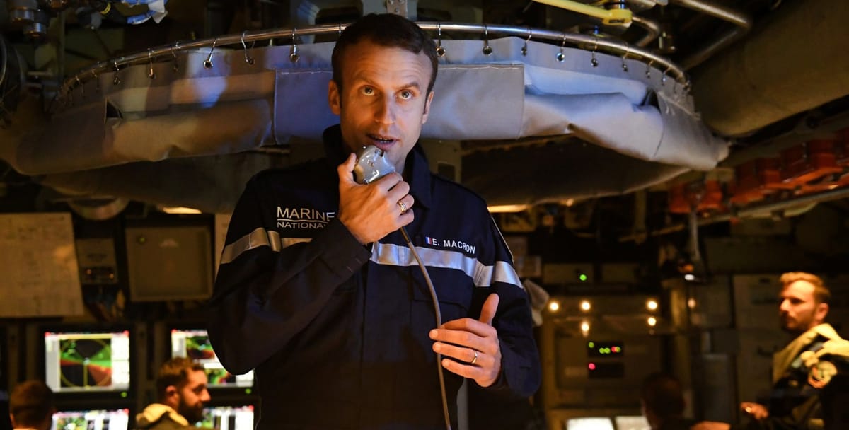 Macron anuncia más cabezas nucleares y amenaza con usarlas
