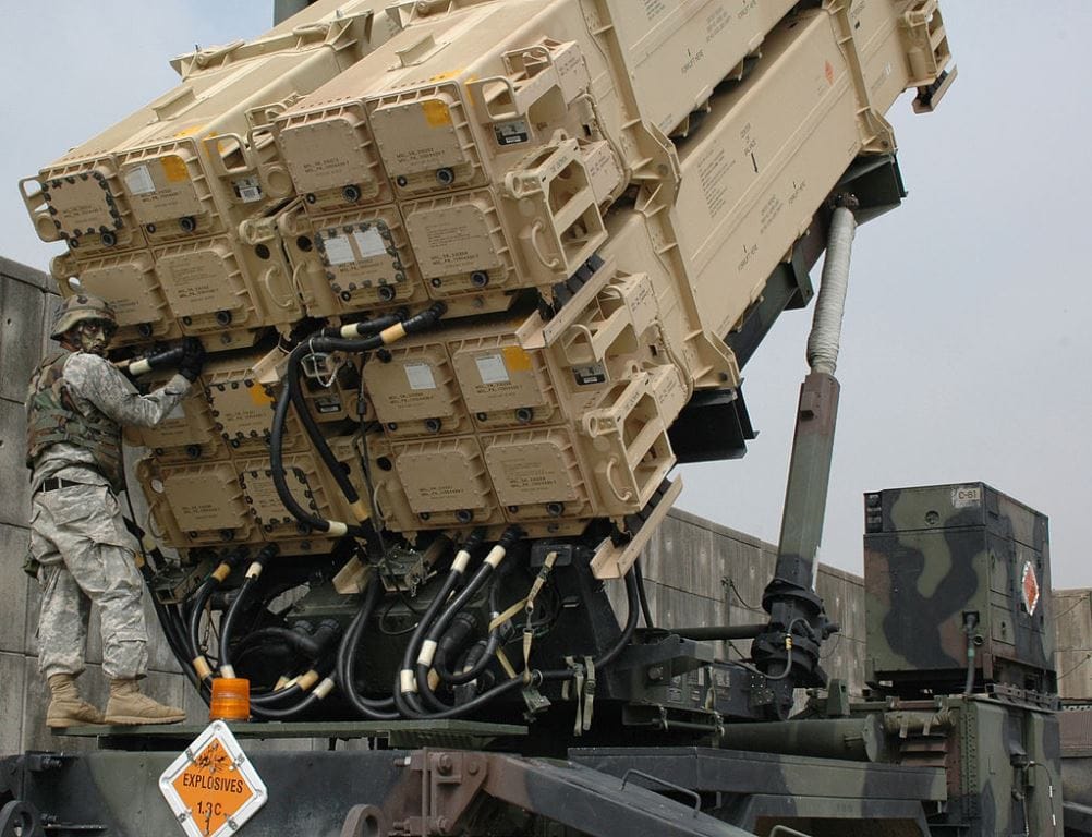 Imagen de archivo de batería de sistema antimisiles Patriot. Foto: U.S. Army