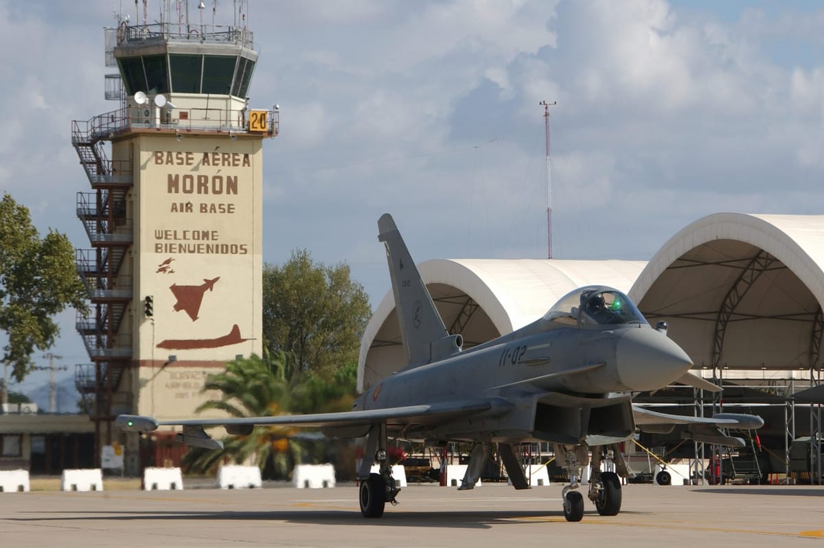 Imagen de archivo de la base aérea de Morón (Sevilla). Foto: vía medialtv.com