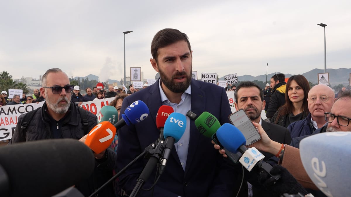 José Ángel Antelo, dirigente de Vox en Murcia. Foto: @Vox_Murcia (X)