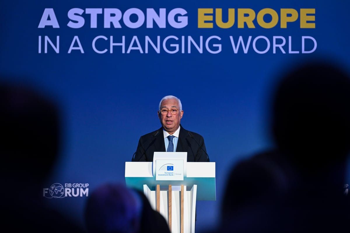 António Costa, presidente del Consejo Europeo. Foto: vía António Costa (X)