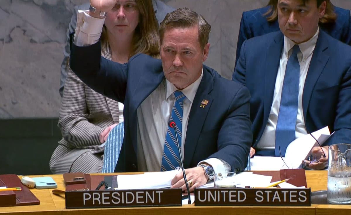Mike Waltz, embajador de EE.UU. ante la ONU. Foto: @UN_News_Centre (X)