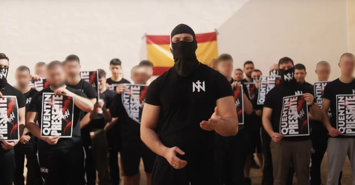 Diez neonazis de Núcleo Nacional detenidos por altercados en la manifestación del 8M