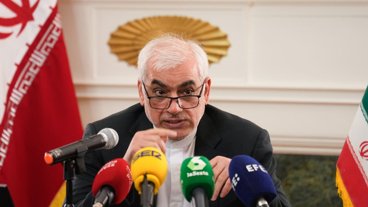 Imagen de archivo del embajador de la República Islámica de Irán en Madrid, Reza Zabib. Foto: Cadena SER/ Borja Sanchez-Trillo.