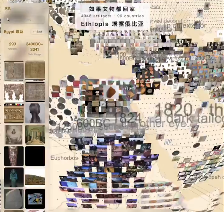 Un estudiante chino crea un mapa interactivo que visualiza los expolios del Museo Británico