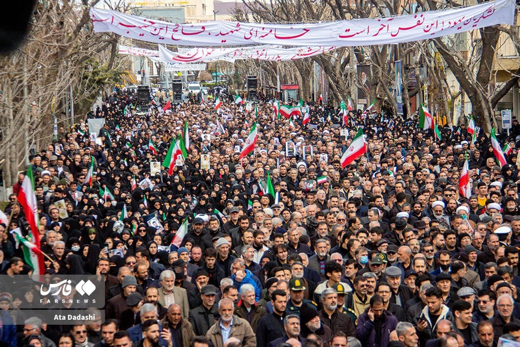 Marcha en Irán. Foto: Farsnews