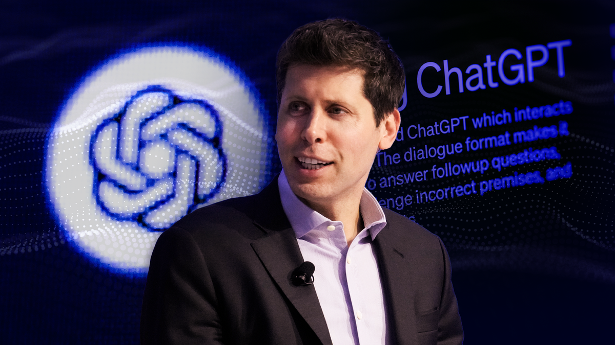 Imagen de archivo de Sam Altman, consejero delegado de OpenAI. Foto: news.sky.com
