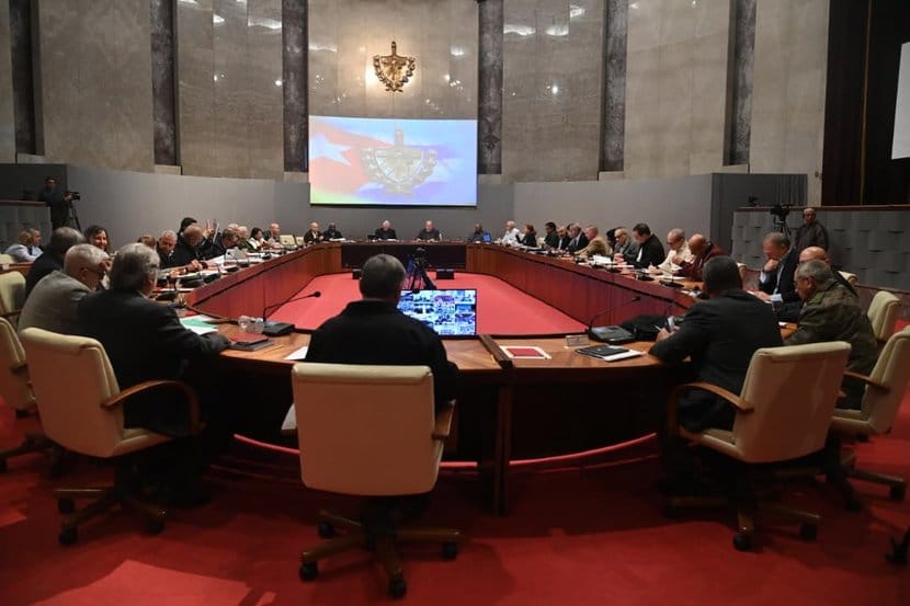 Reunión del Consejo de Ministros del Gobierno de Cuba. Foto: presidencia.gob.cu