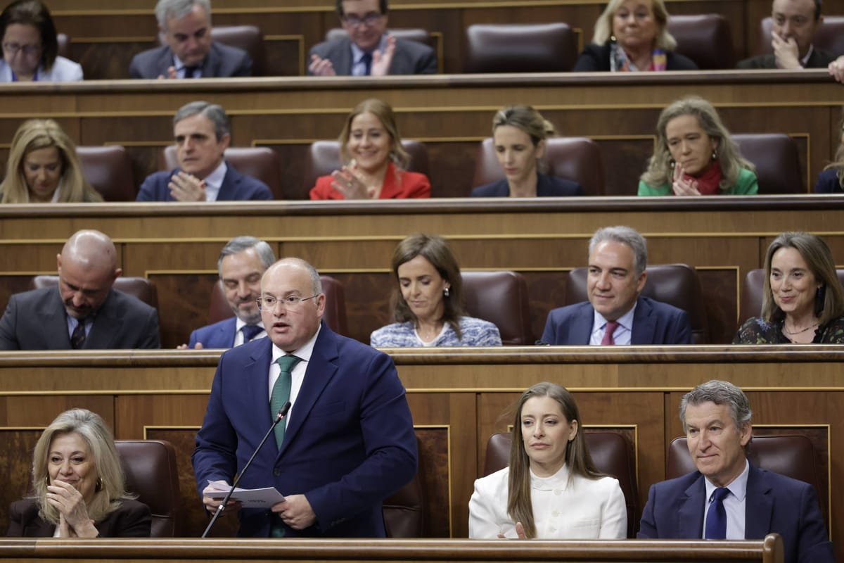 Imagen de archivo de Miguel Tellado, diputado del Grupo Popular en el Congreso. Foto: congreso.es