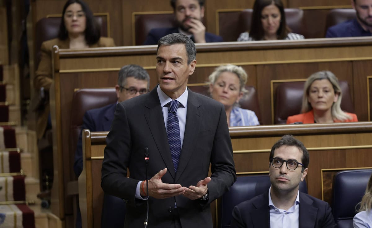 Imagen de archivo de Pedro Sánchez en el Congreso. Foto: congreso.es