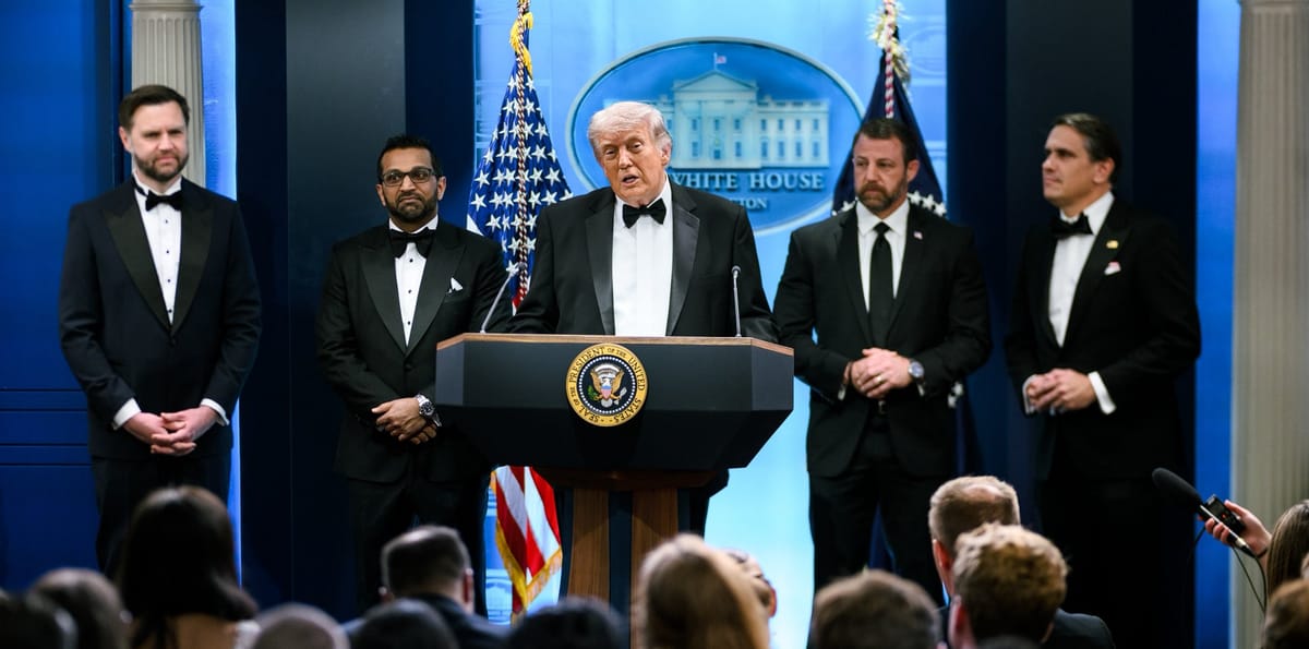 Comparecencia de Donald Trump en la Casa Blanca. Foto: @WhiteHouse (X)
