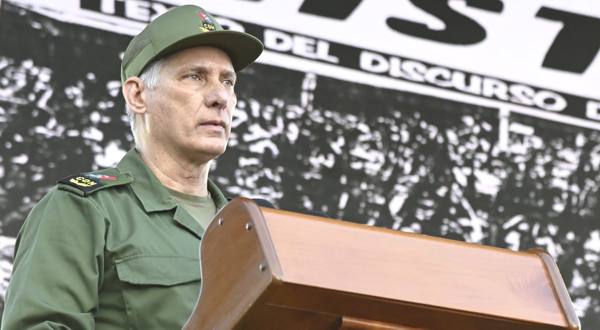 Imagen de archivo de Miguel Díaz Canel, presidente de Cuba. Foto: Presidencia de Cuba