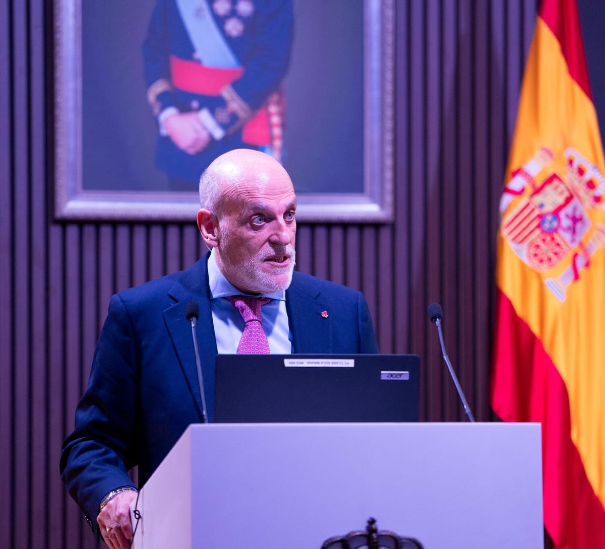 Comparecencia de Javier Tebas, presidente de LaLiga. Foto: @Tebasjavier (X)