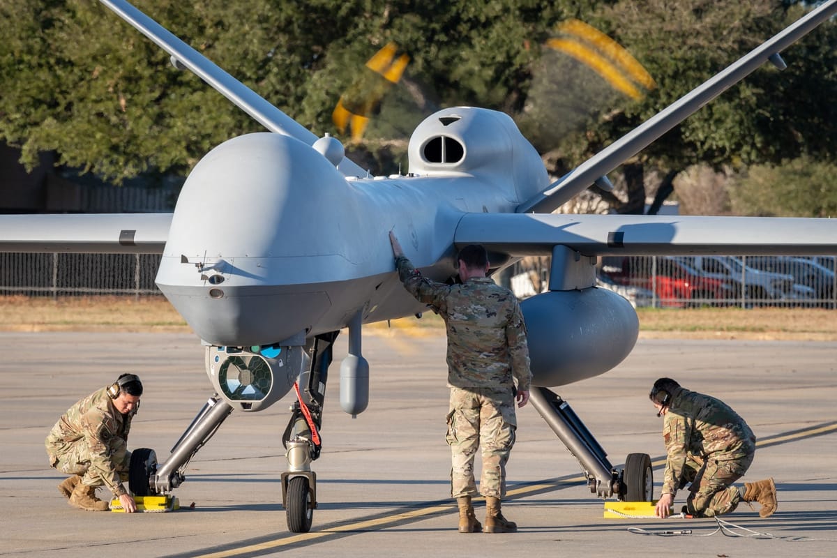 Imagen de archivo del drone MQ-9 Reaper. Foto: theinternalnews.com